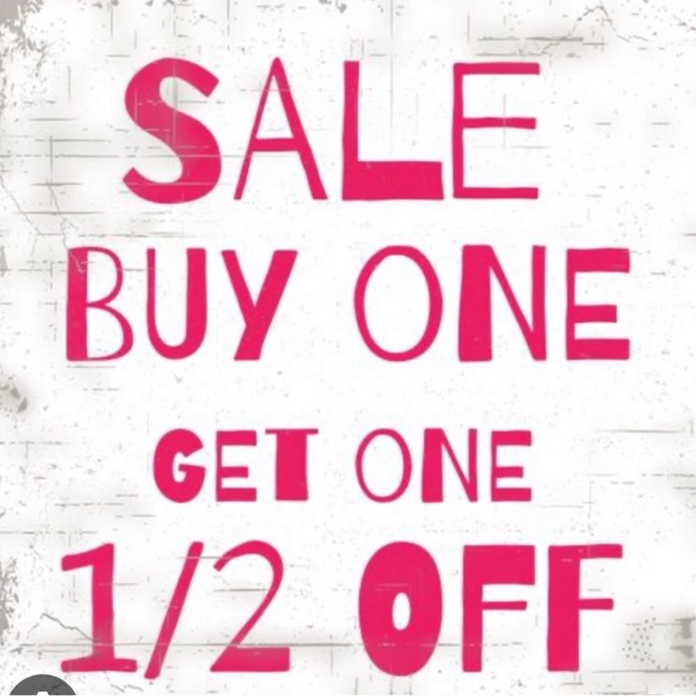 ALL SHOES BOGO 50% OFF
